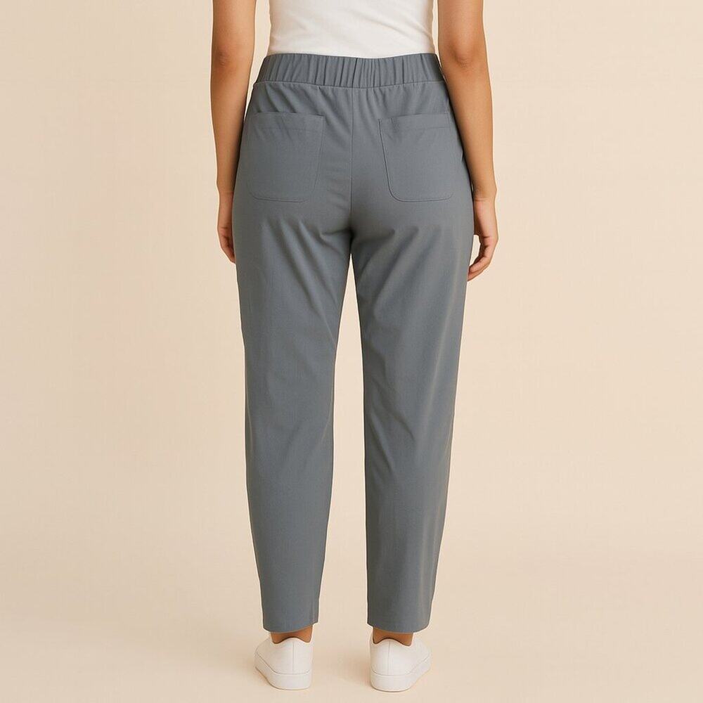 A461 • Stretch Tech Ankle Pants – Slate Gray - Picture 2 of 6
